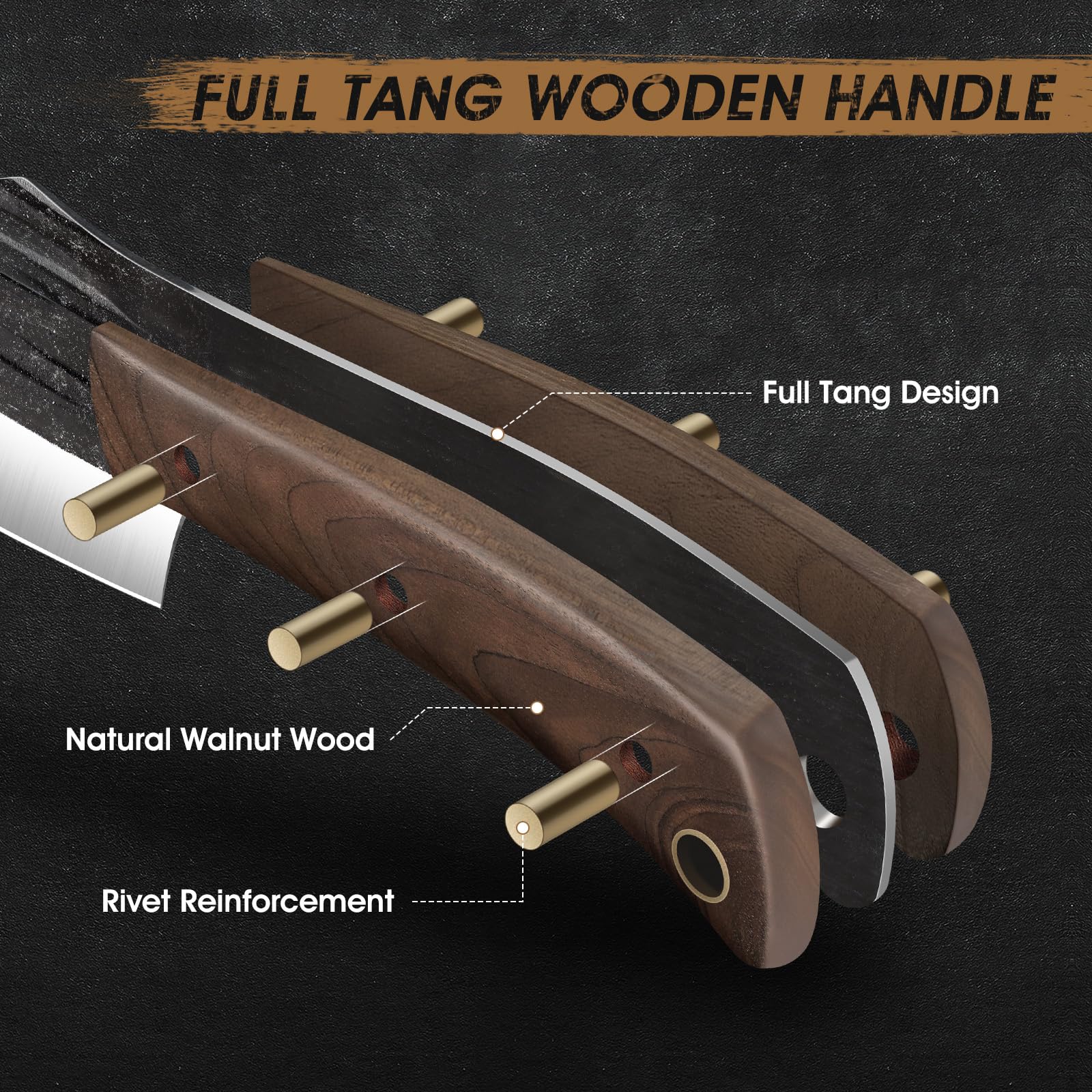 6.7 inch fillet knife blade from HOSHANHO set