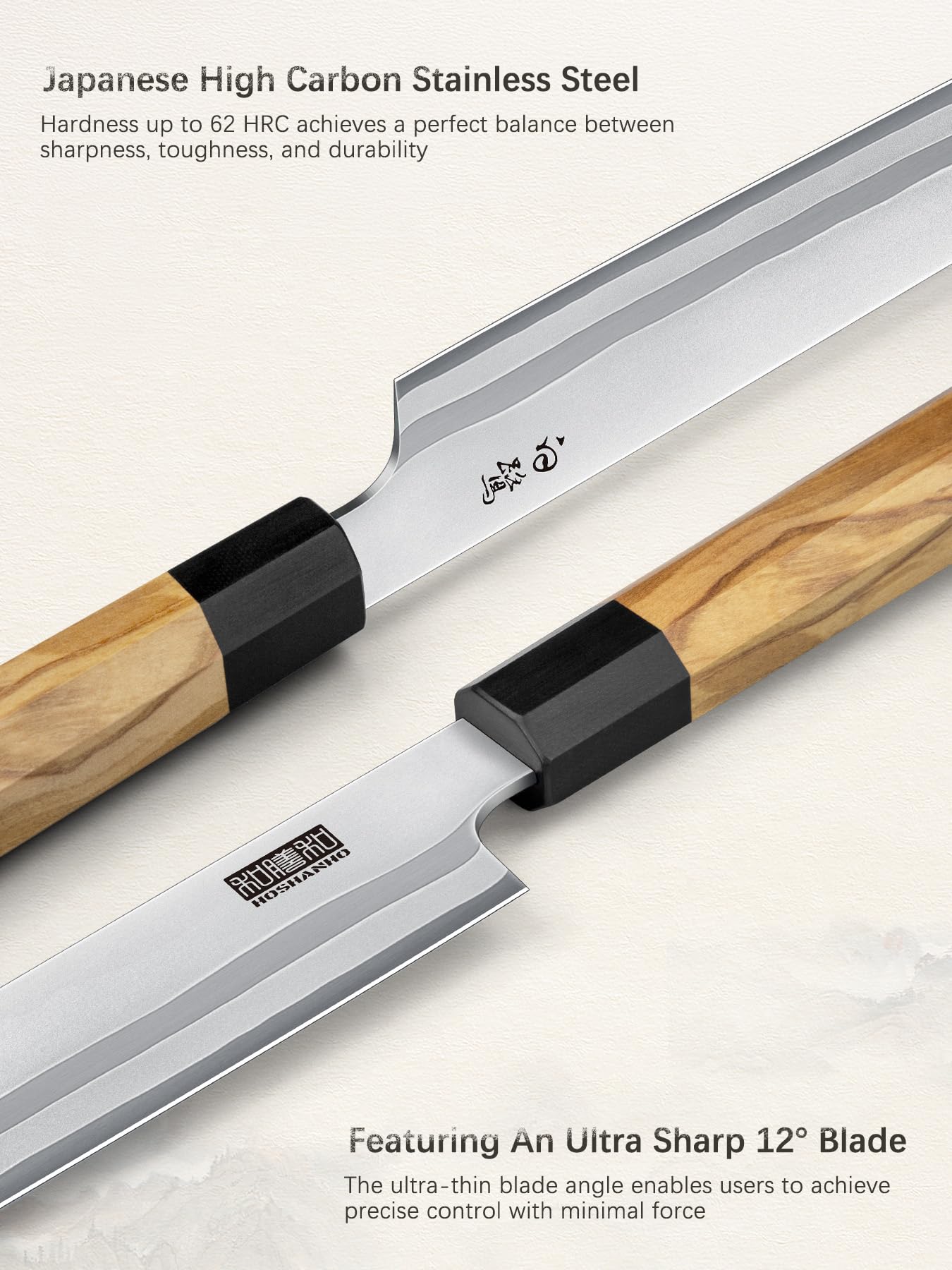 Yanagiba sashimi knife for fish filleting by HOSHANHO