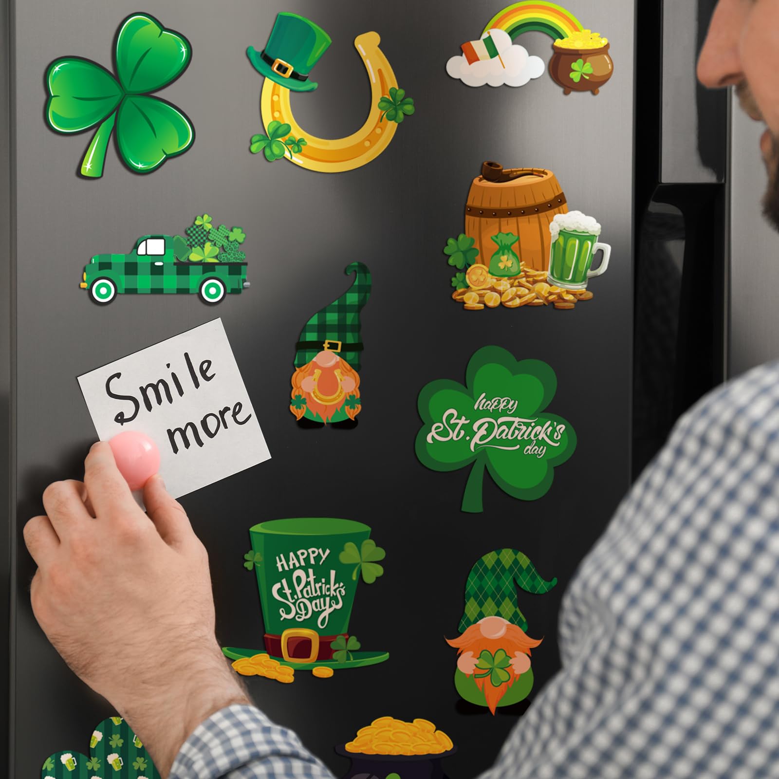 DIY decor magnets by Hoteam for metal surfaces