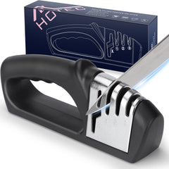 HOTEC 4in1 Knife Sharpener tungsten carbide ceramic system
