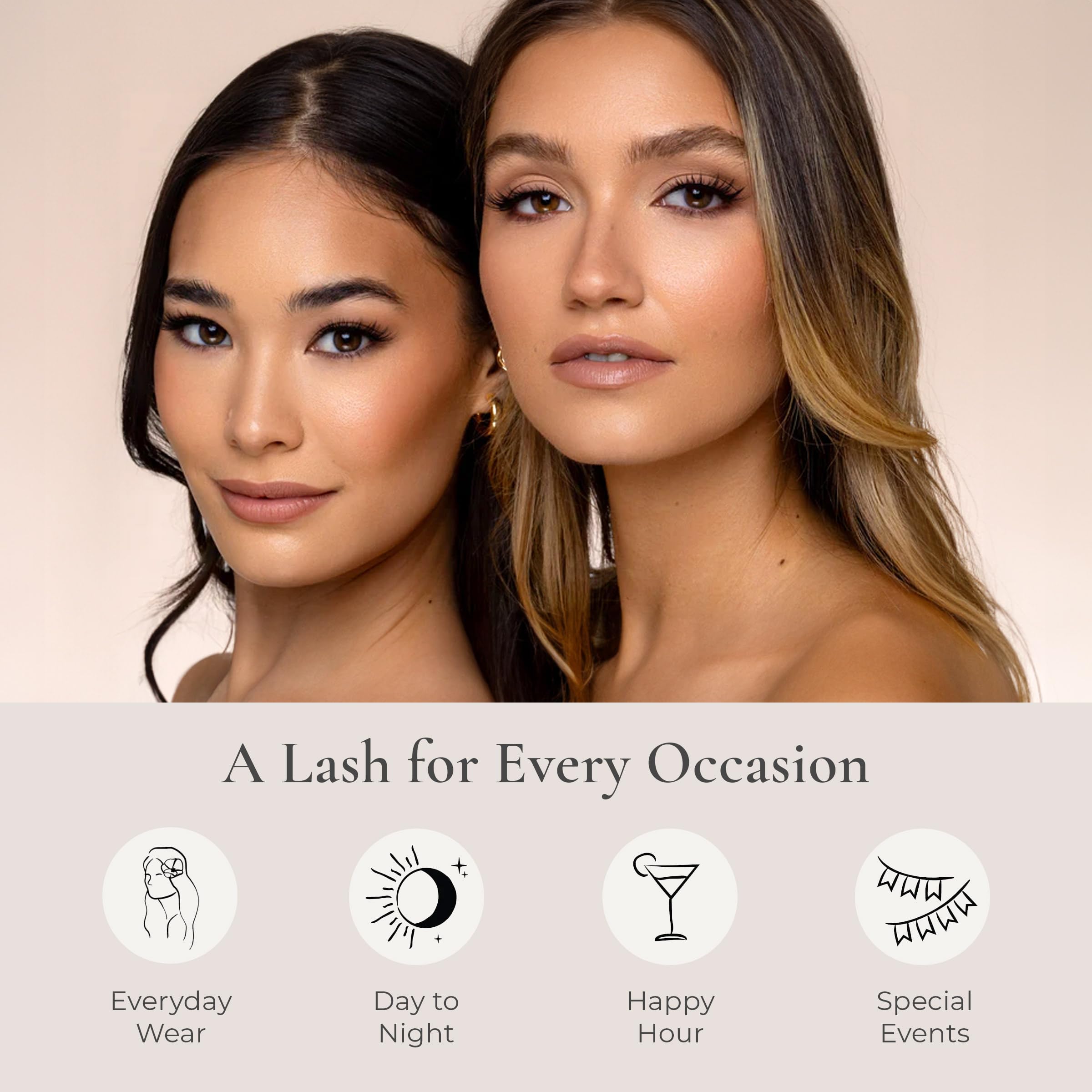 Cruelty-free House of Lashes eyelash glue feature