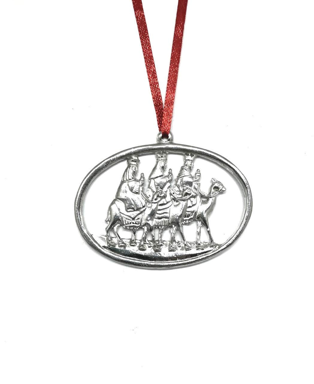 Three Wise Men pewter ornament by House of Morgan Pewetr