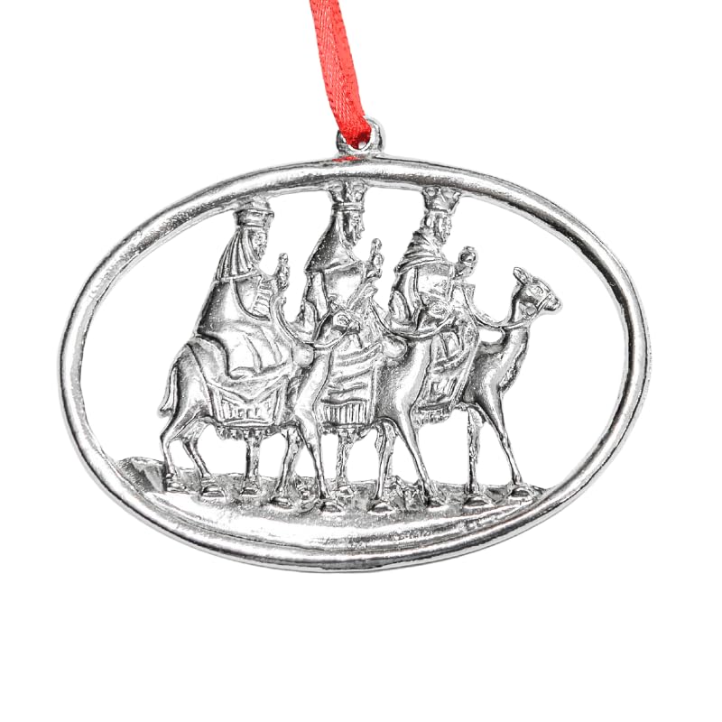 House of Morgan Pewetr Three Wise Men pewter ornament