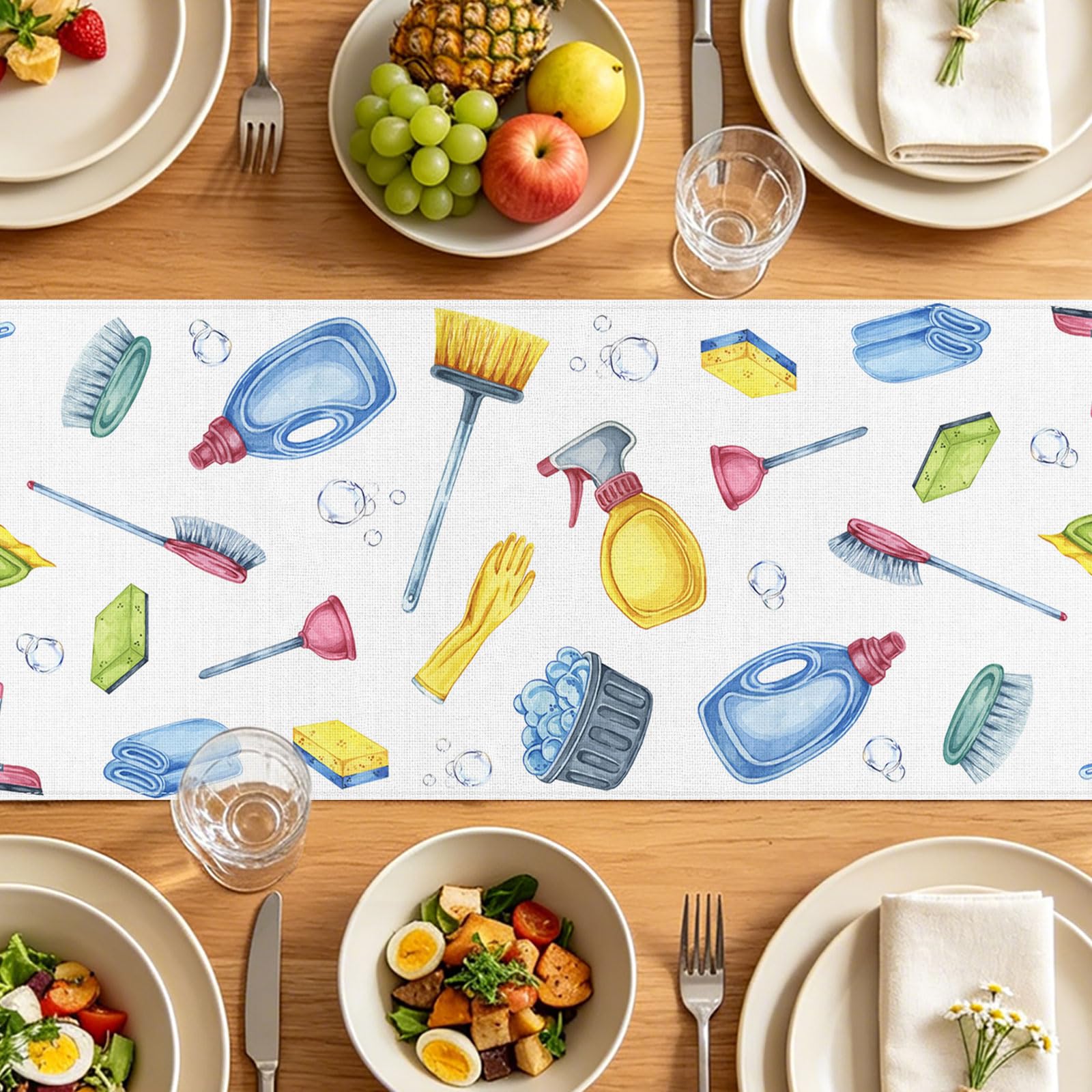 Gift-worthy table runner from Hafangry for housekeeping week celebration