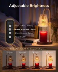 Adjustable height from 2.25 to 6 inches for various jar sizes