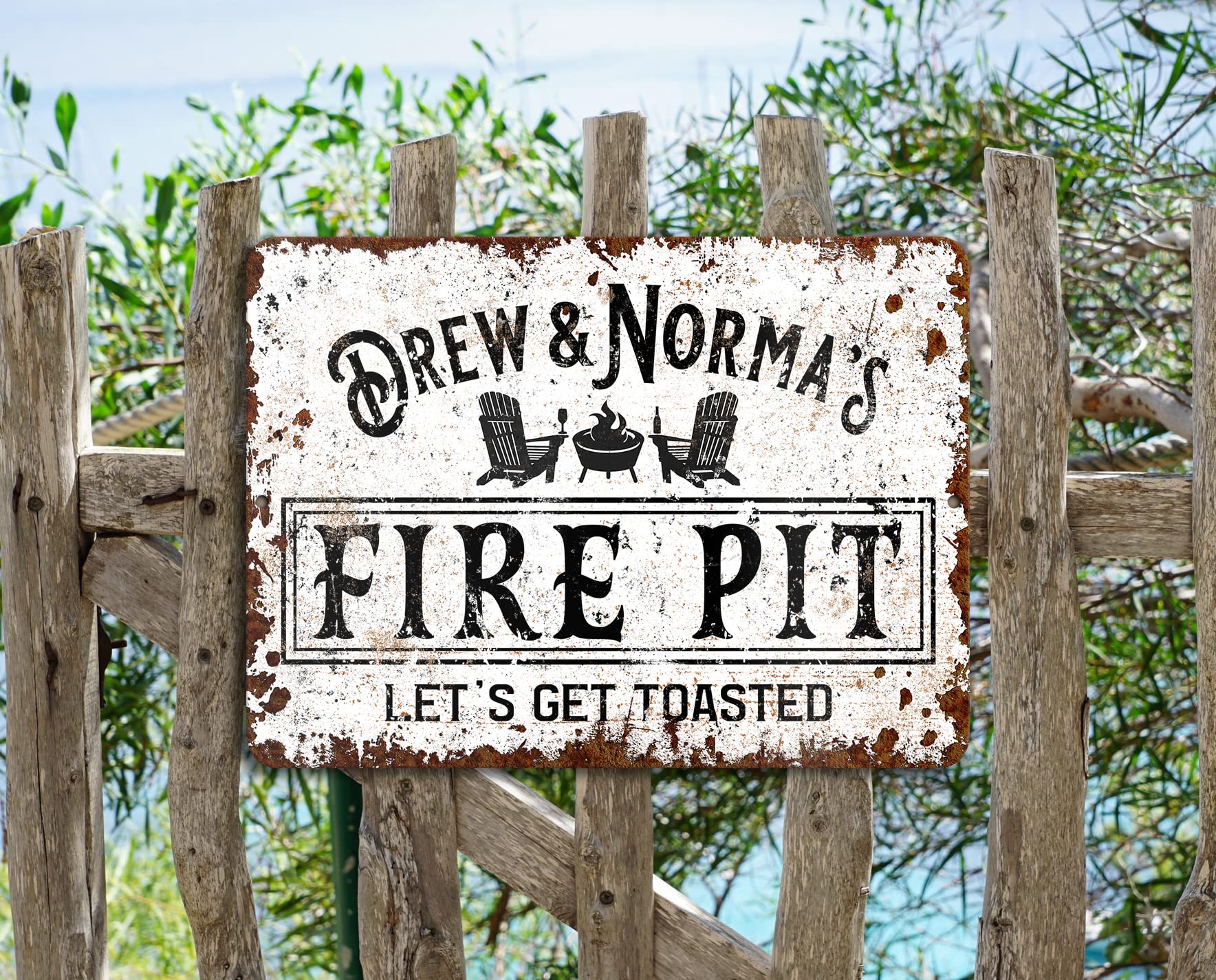 Housewarming gift sign 9x12 tin sign