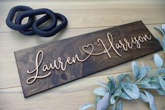 Housewarming sign gift ready to hang