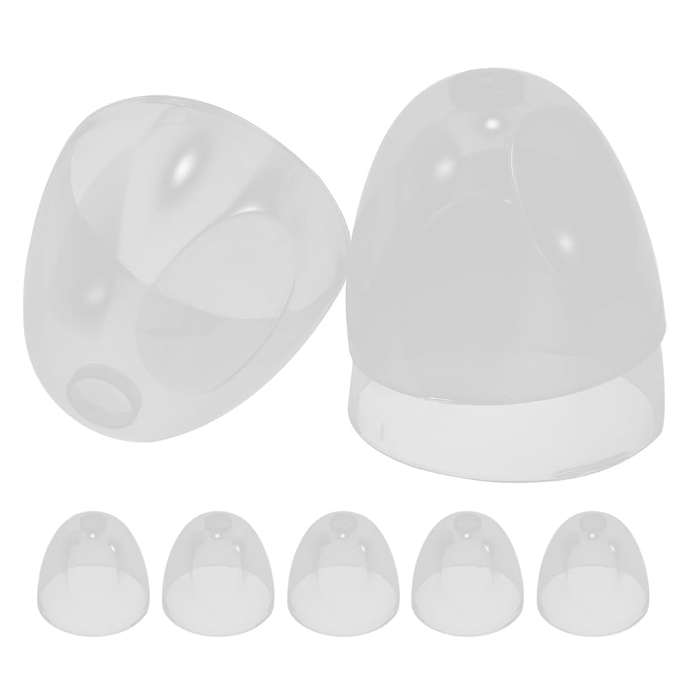 Housoutil baby bottle replacement caps 8pc set for wide mouth bottles