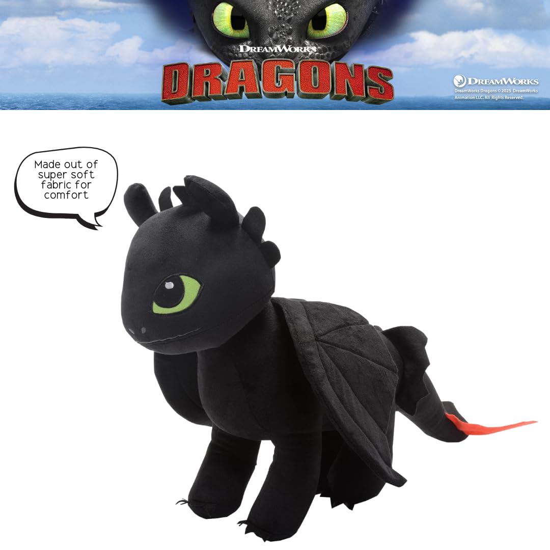 Franco official licensed Toothless dragon pillow 24x13x7