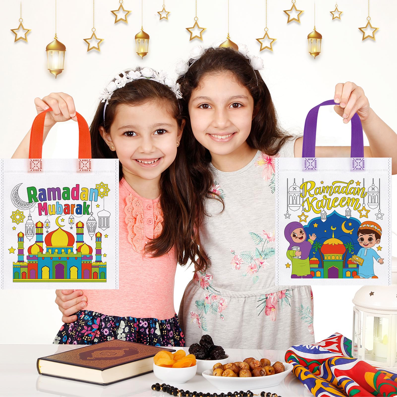 kids coloring activity ramadan gift bags