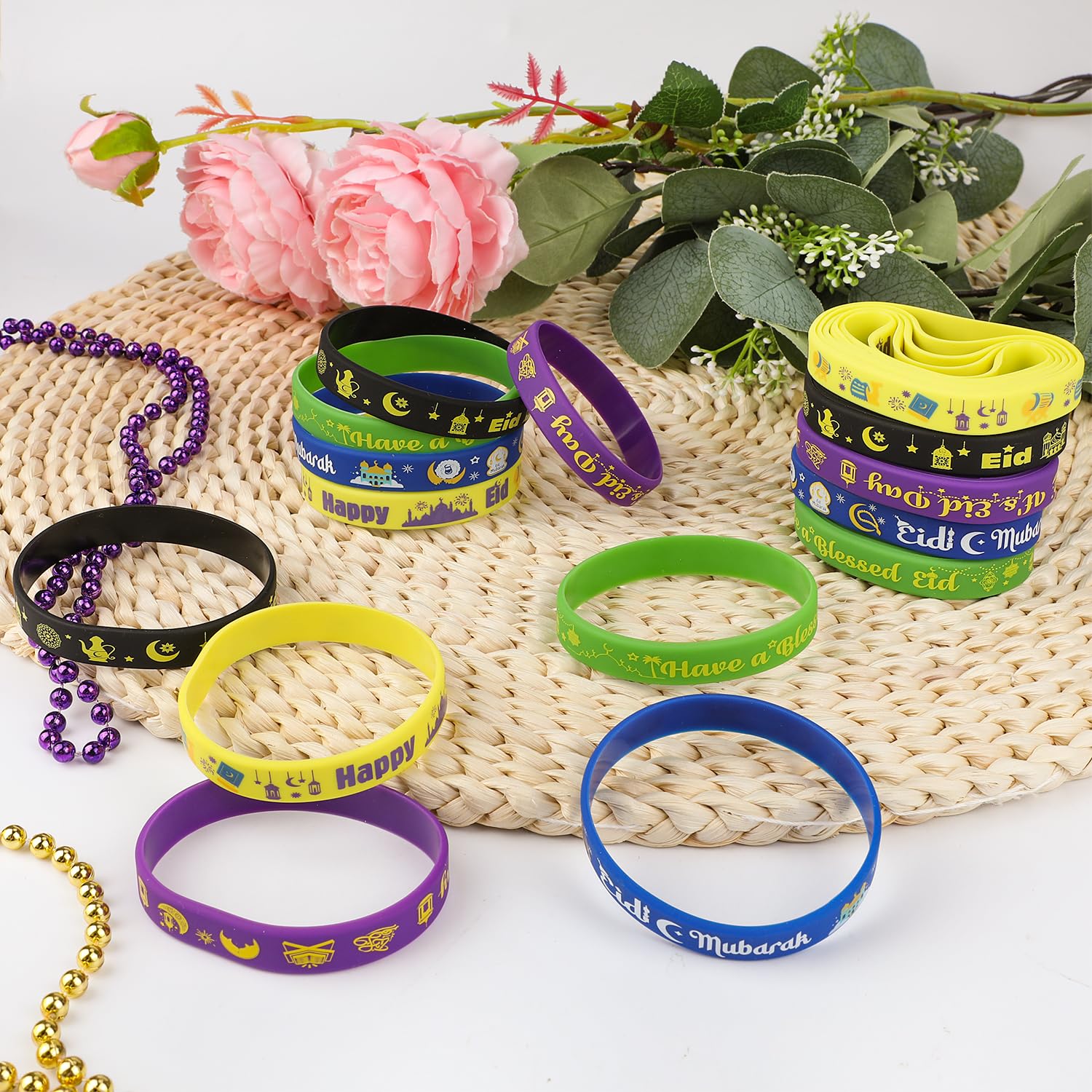 HOWAF silicone bracelets Ramadan designs