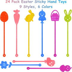 24 pack Easter eggs eight colors three eggs per color