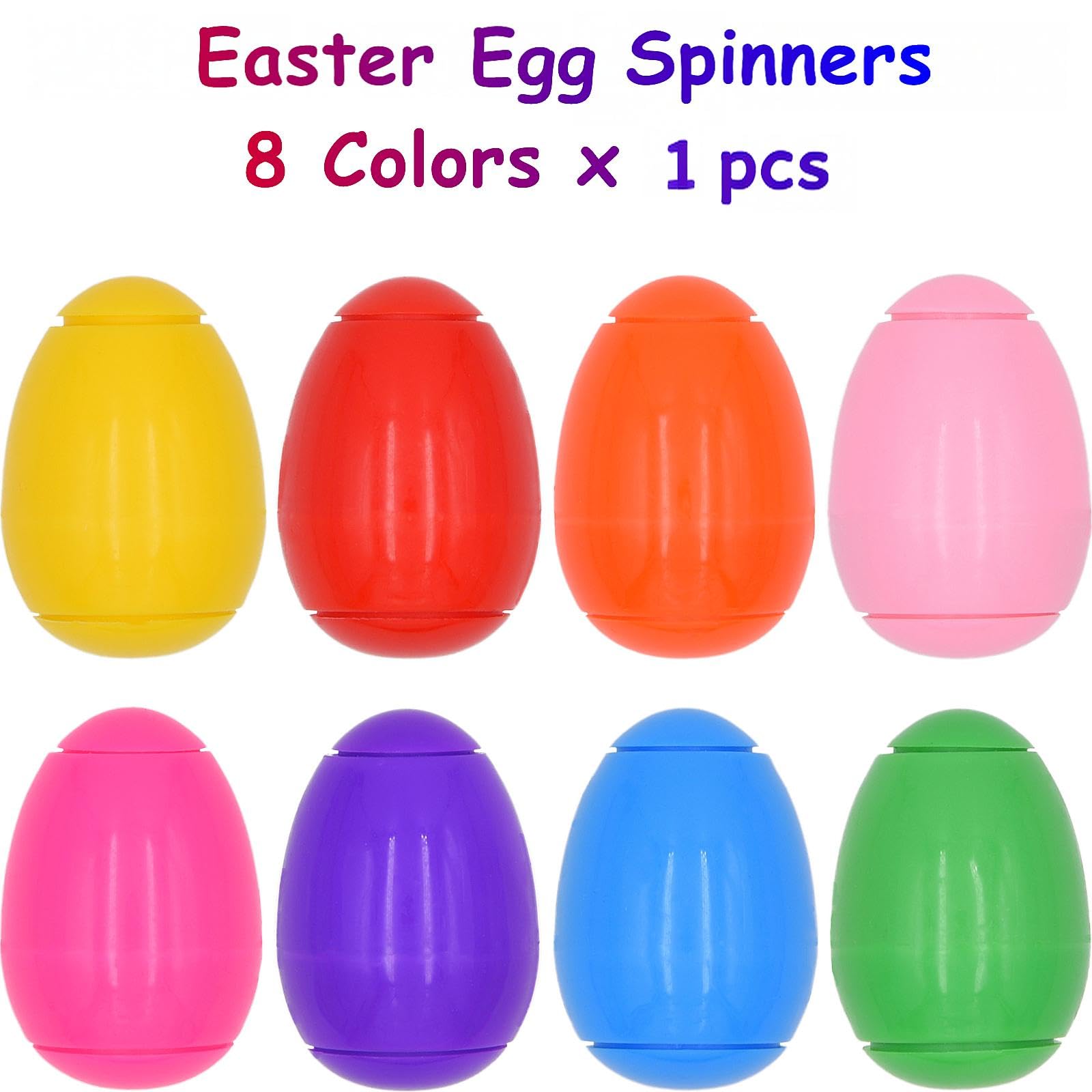 Plastic Easter egg fidget spinner with smooth bearings Howzcci