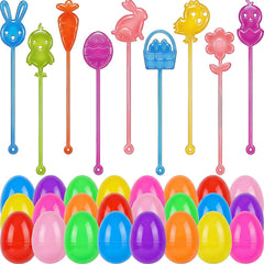 Howzcci Easter sticky hands toy and eggs set packaging