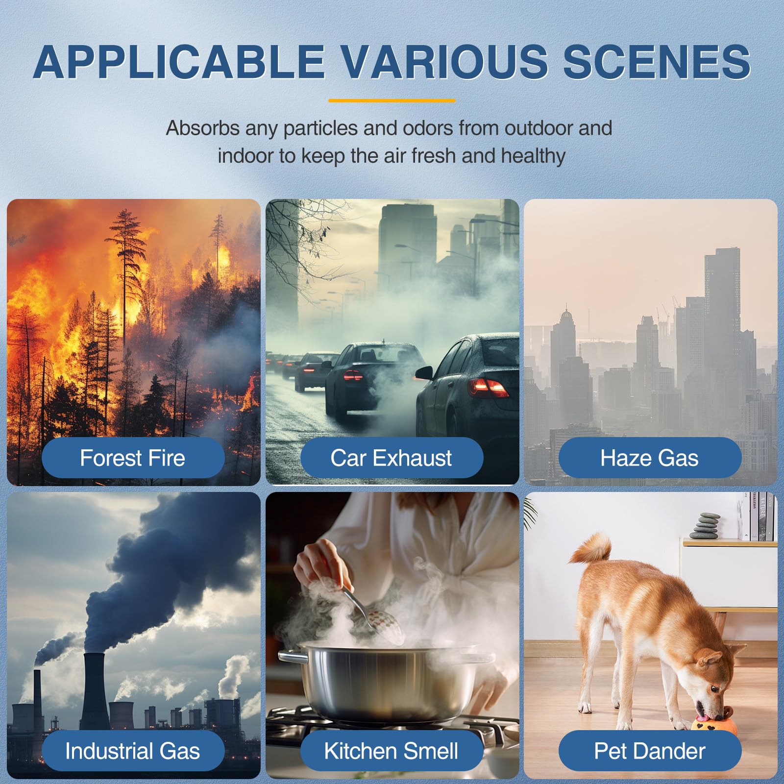 FSC-Certified paper used in Cabiclean HPA300 filter