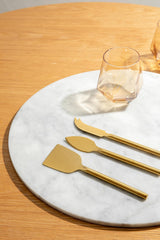 Tear-shaped cheese knife from HSHQING gold collection