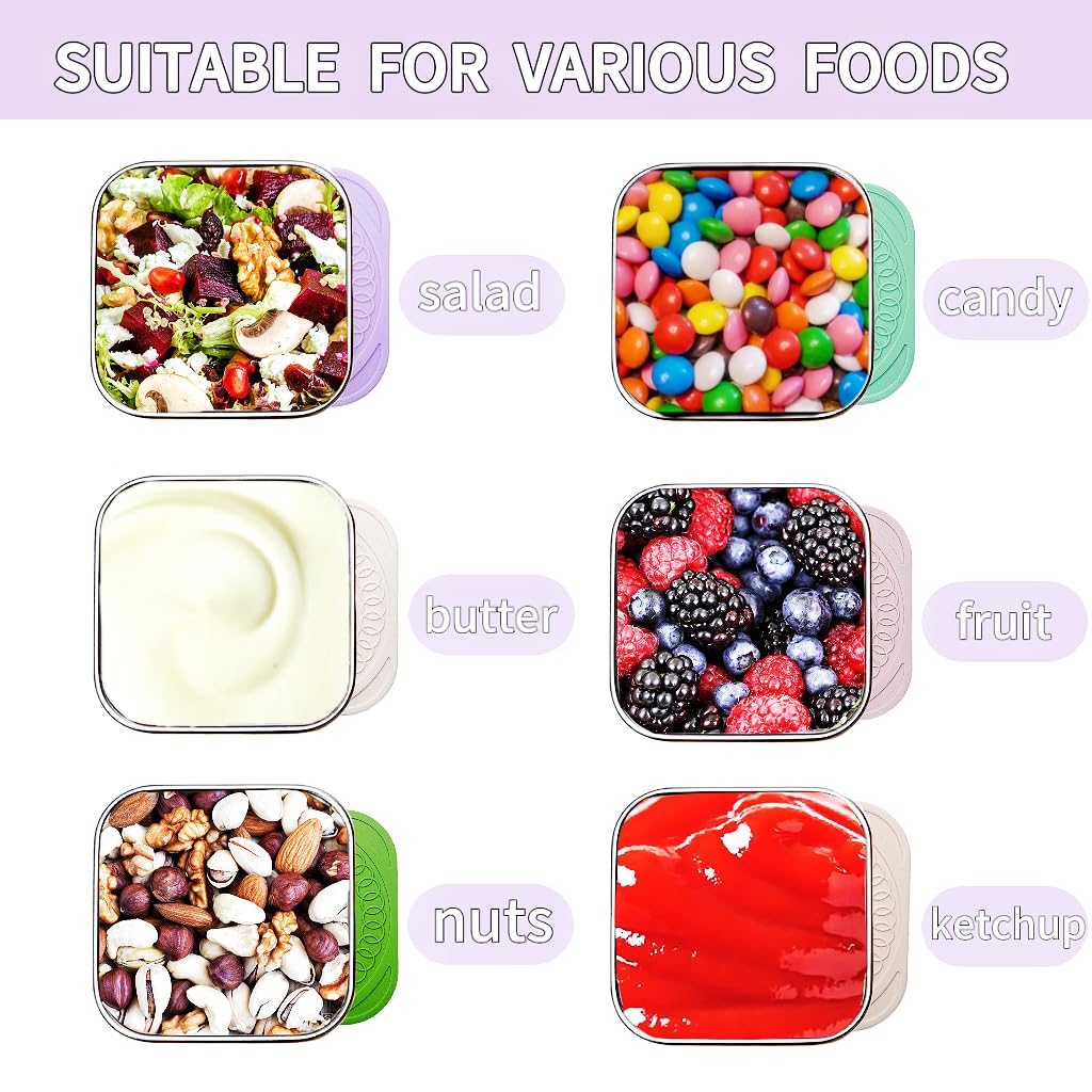 Leak proof stainless steel lunch containers for kids