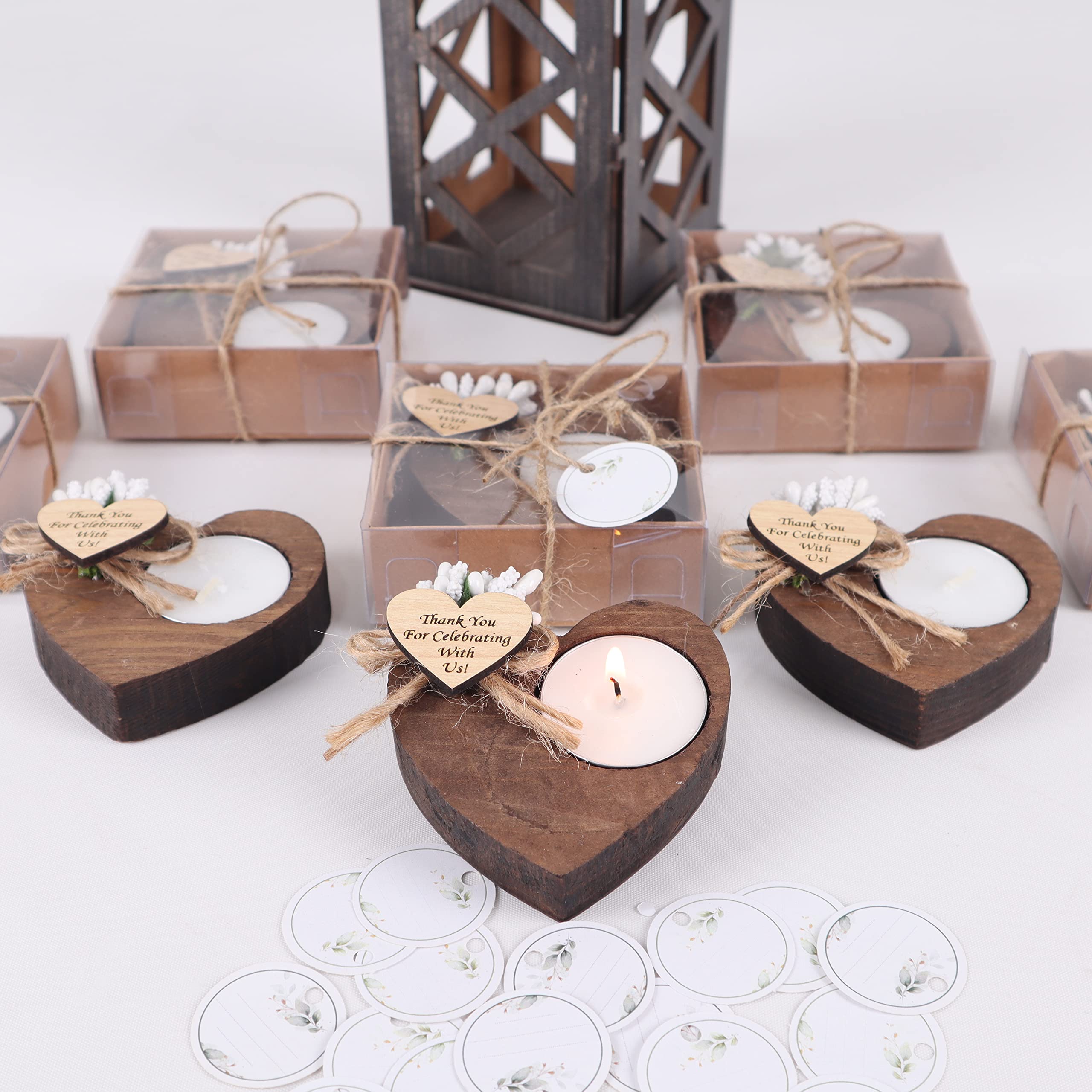 HTF wedding decor tealight candle holder dimensions 2.8 in