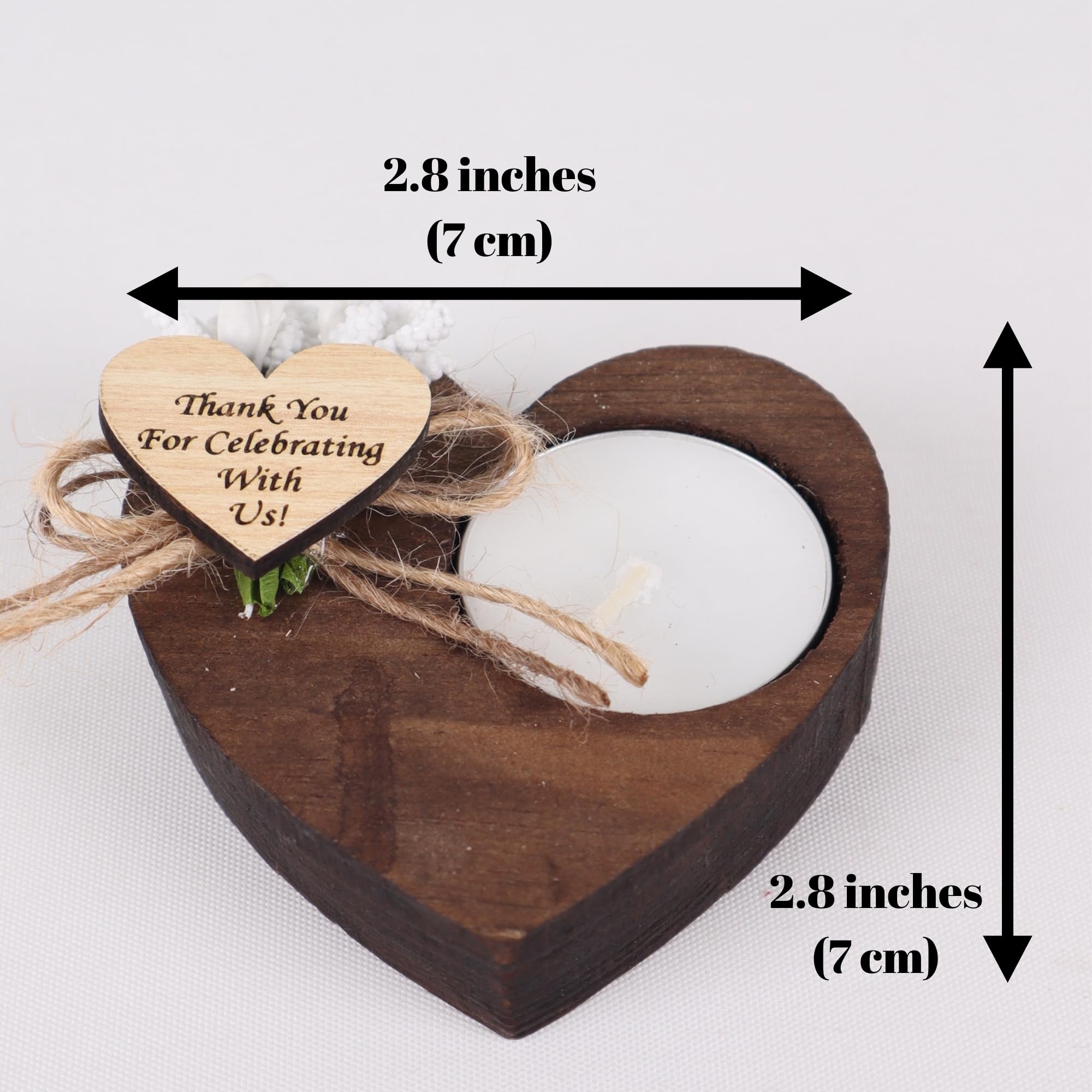 HTF wedding gift tealight holder for weddings model-2 packaging