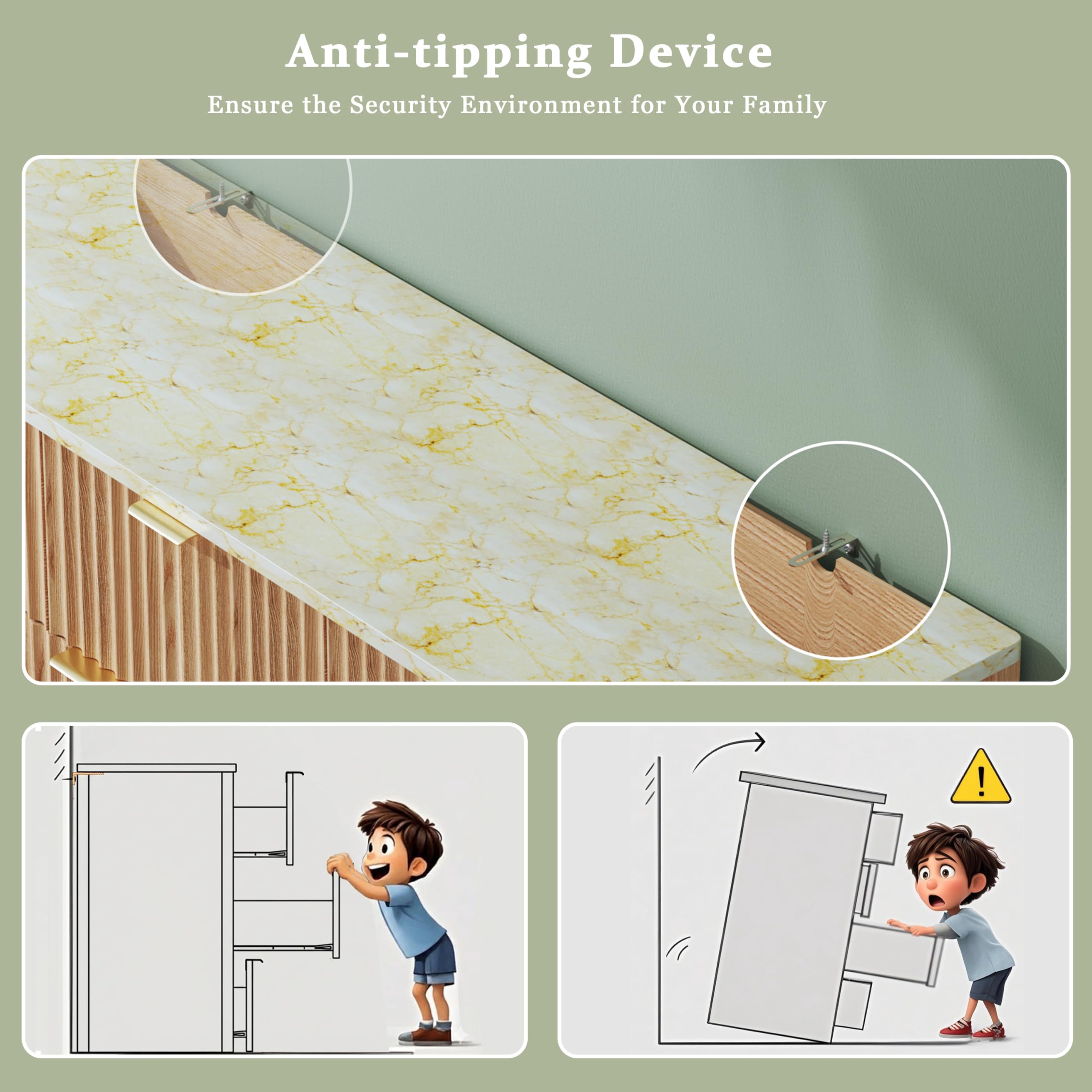 Step by step assembly manual included