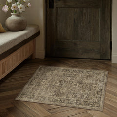 HUGEAR 2x6 brown runner rug for hallway