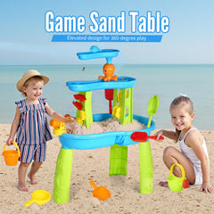 Outdoor sensory water table for ages 3 to 8 by Hugut