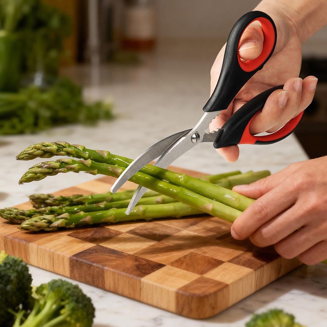 HUINF poultry vegetables kitchen scissors variety in set