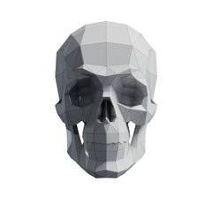 Handmade Human Skull Paper Sculpture kit image