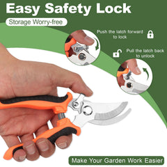 Hungsual pruning shear 7-5in size in hand