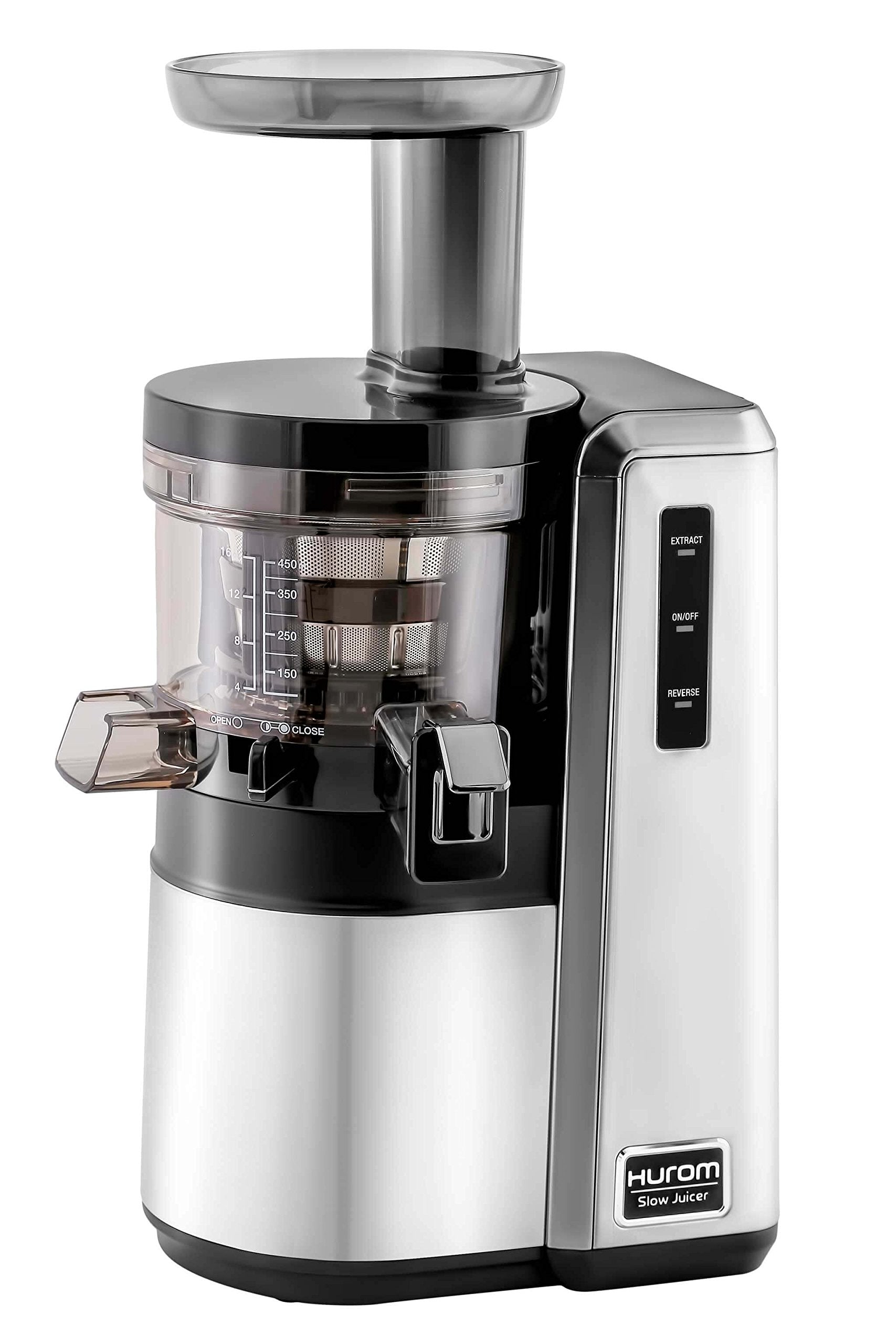 HZ Renewed Slow Juicer stainless steel finish and LED indicators