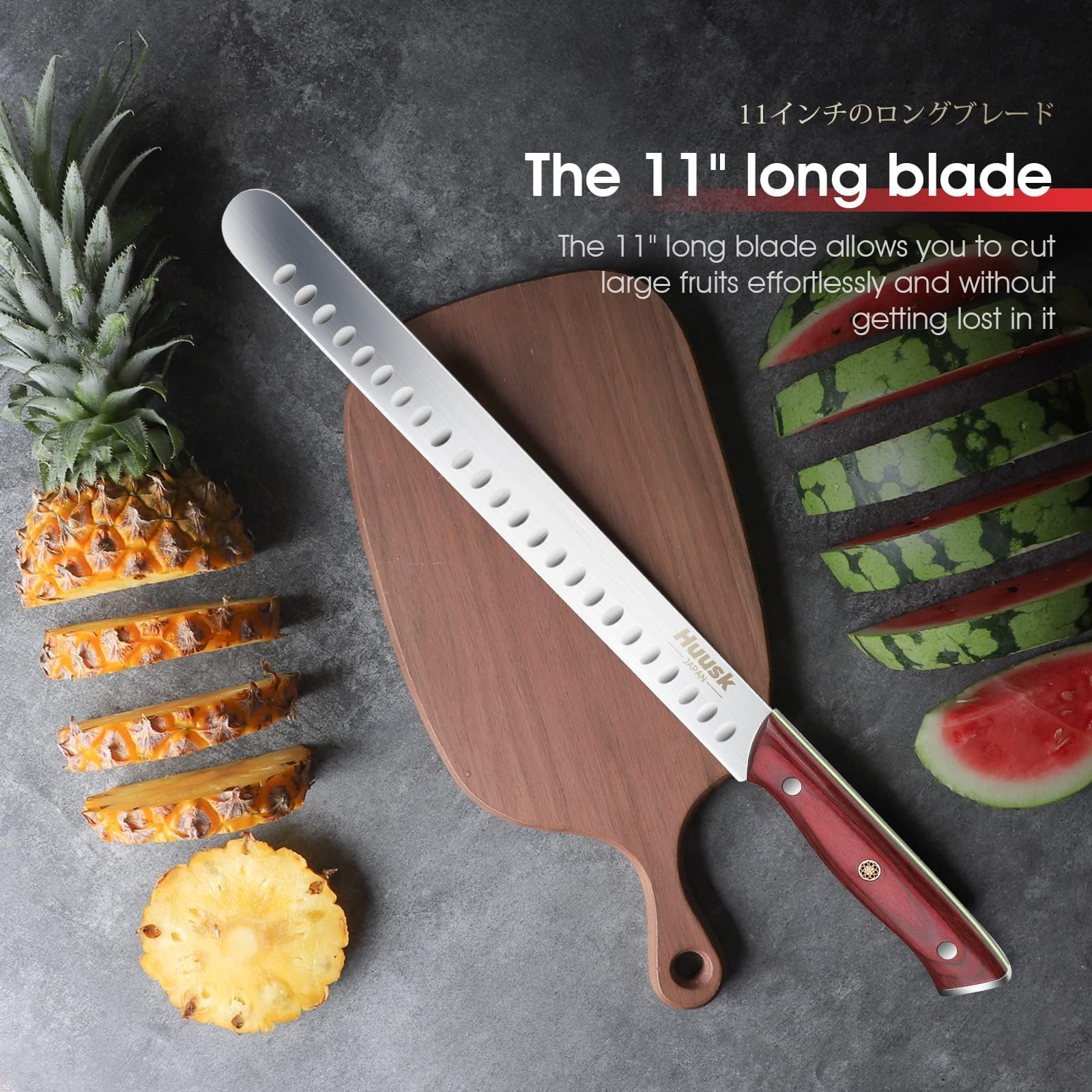 Care instructions not dishwasher-safe Huusk brisket knife image