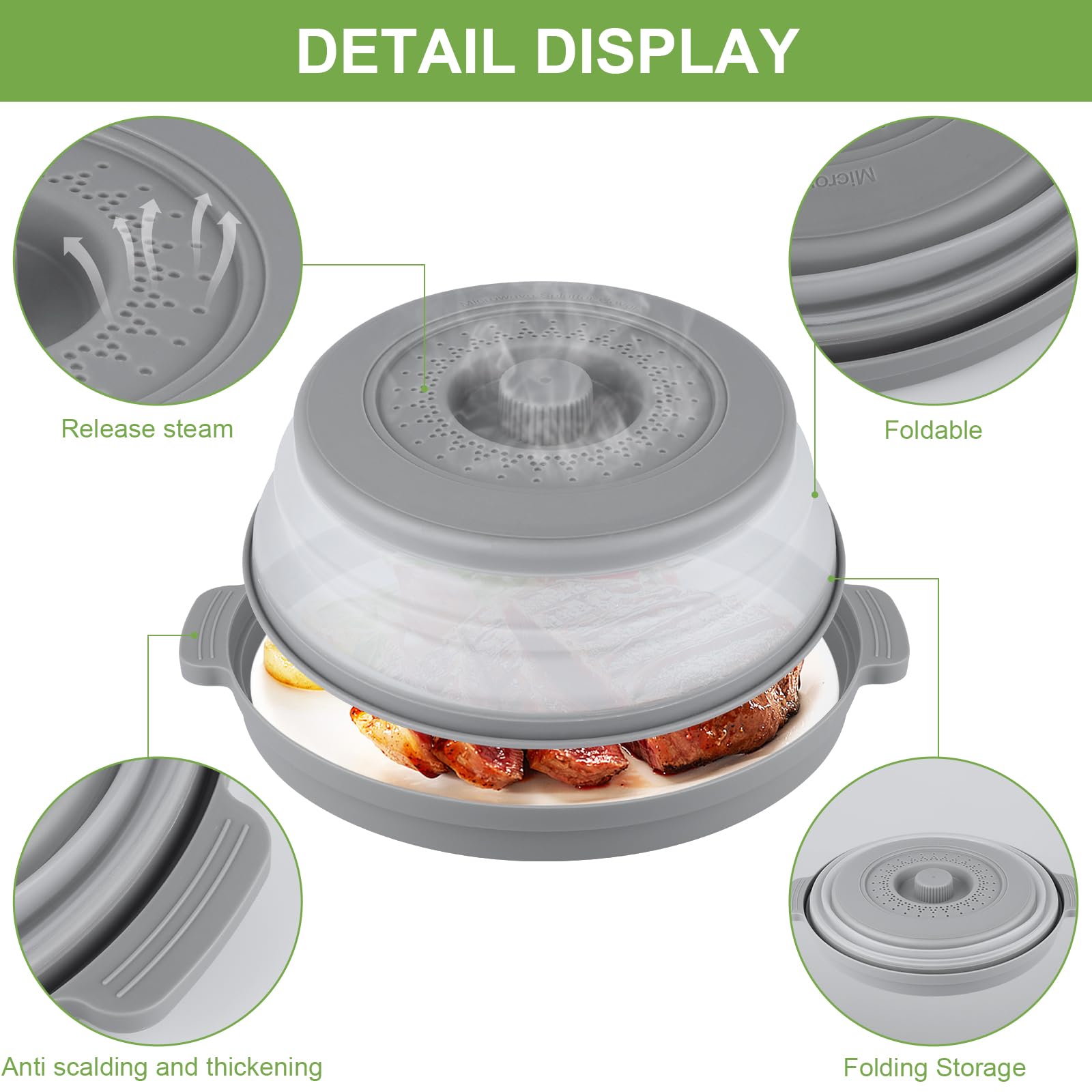 Multifunctional lid for microwave and produce washing by Hyber&Cara