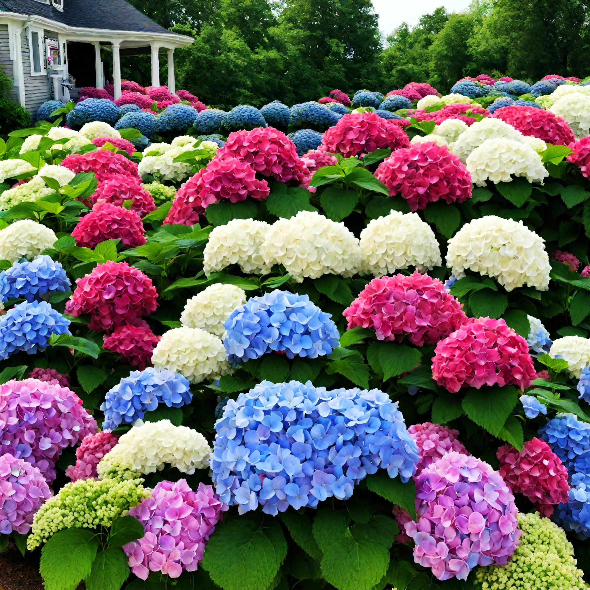 Hydrangea seeds mixed color pack for planting