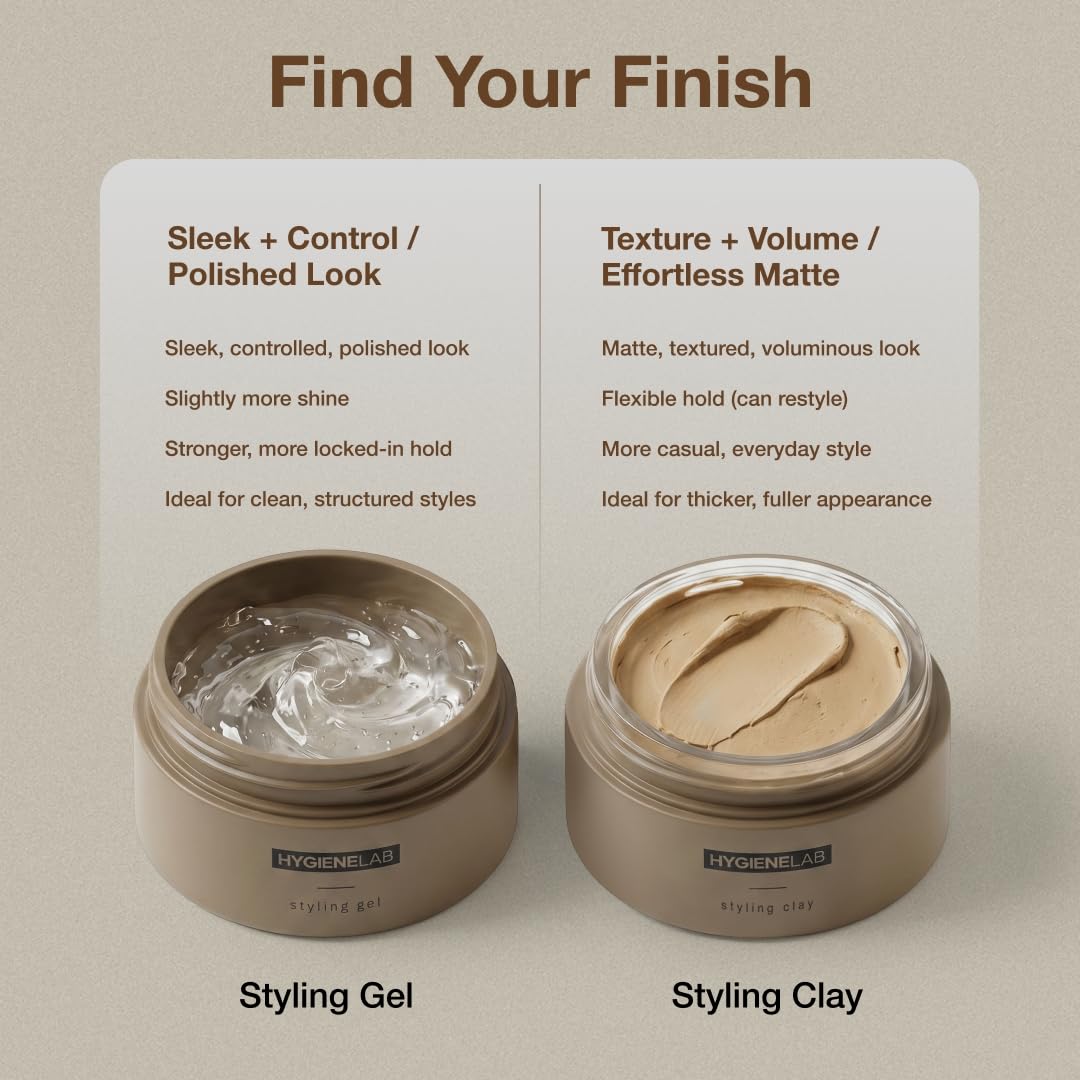 EWG Verified HygieneLab Hair Clay for Men packaging