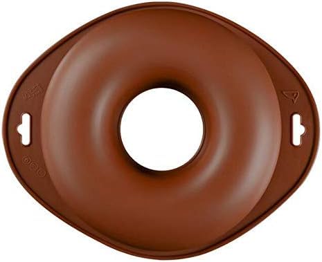 Non-stick inner wall silicone donut baking pan interior