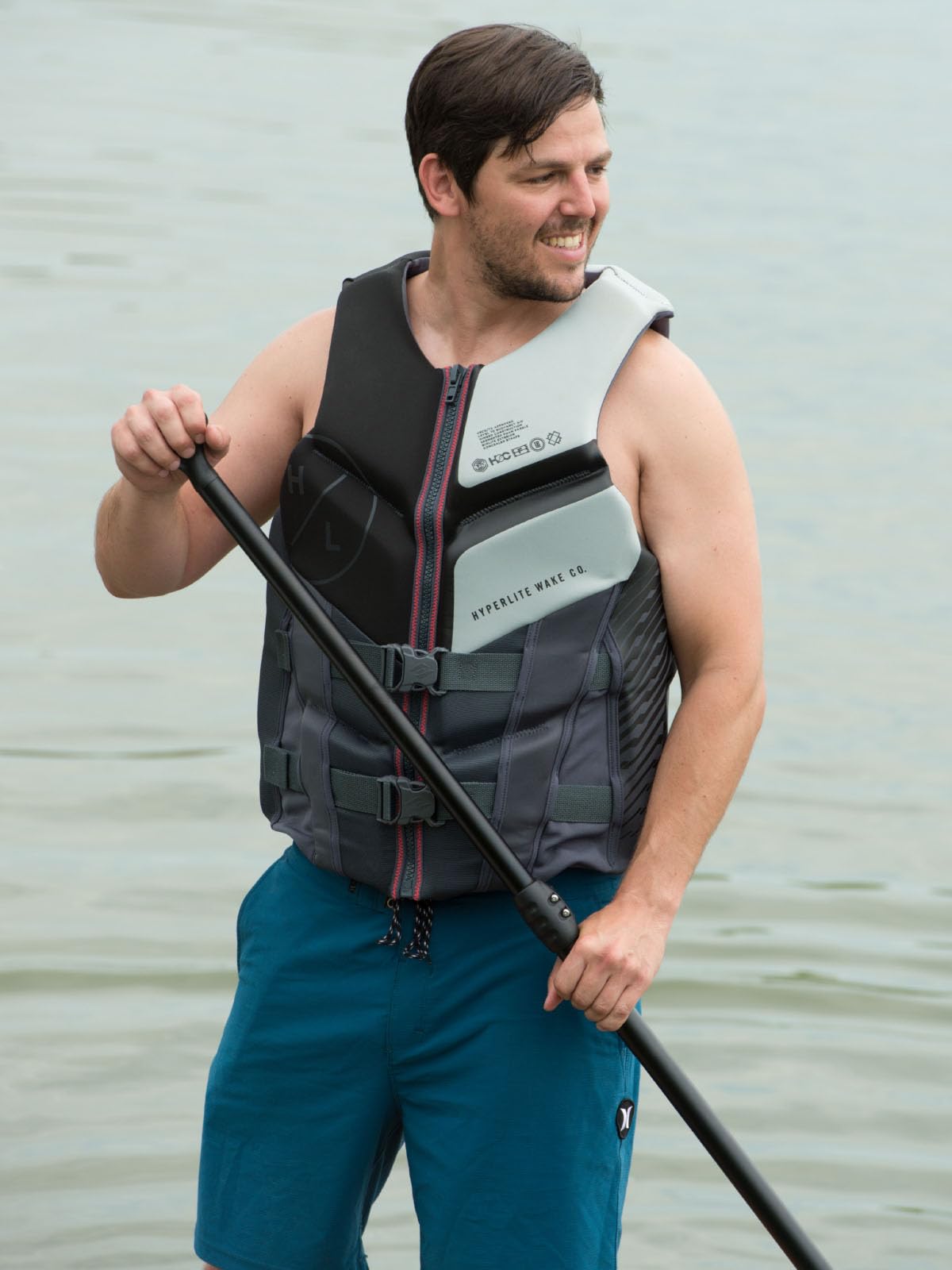 Hyperlite Elite Men's CGA Life Vest Large fabric close-up
