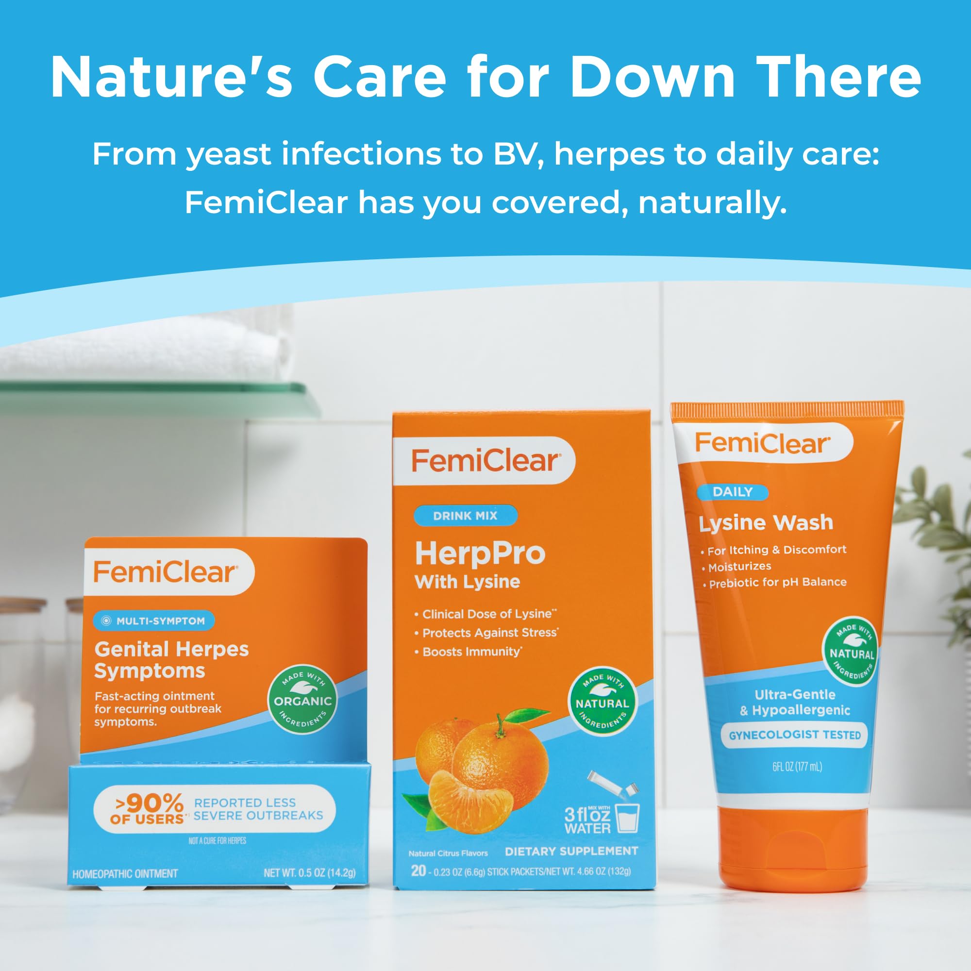 Shower or bath use instruction shown on product label