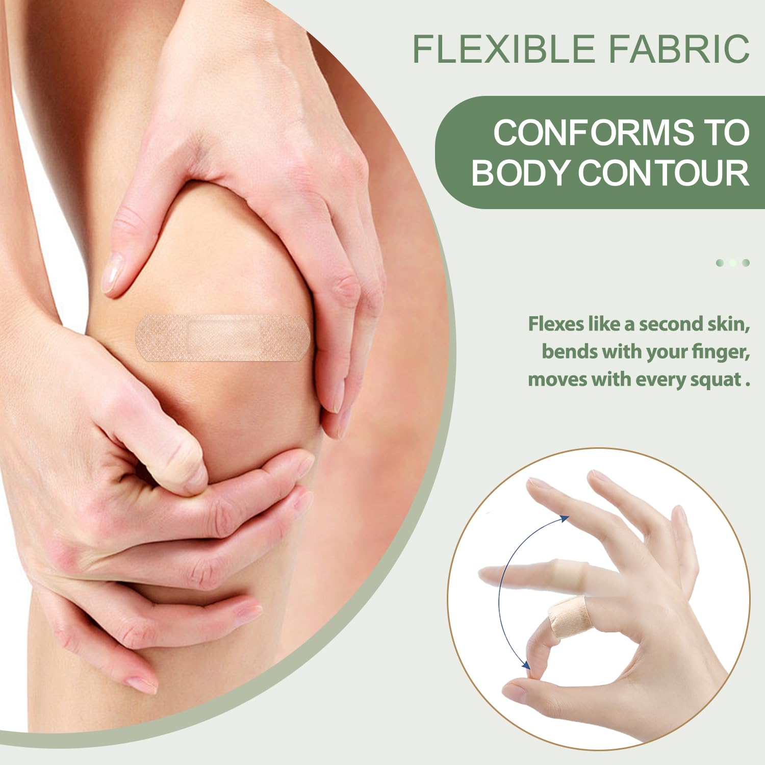 Hospital grade hypoallergenic bandages 60 counts Hysimedy