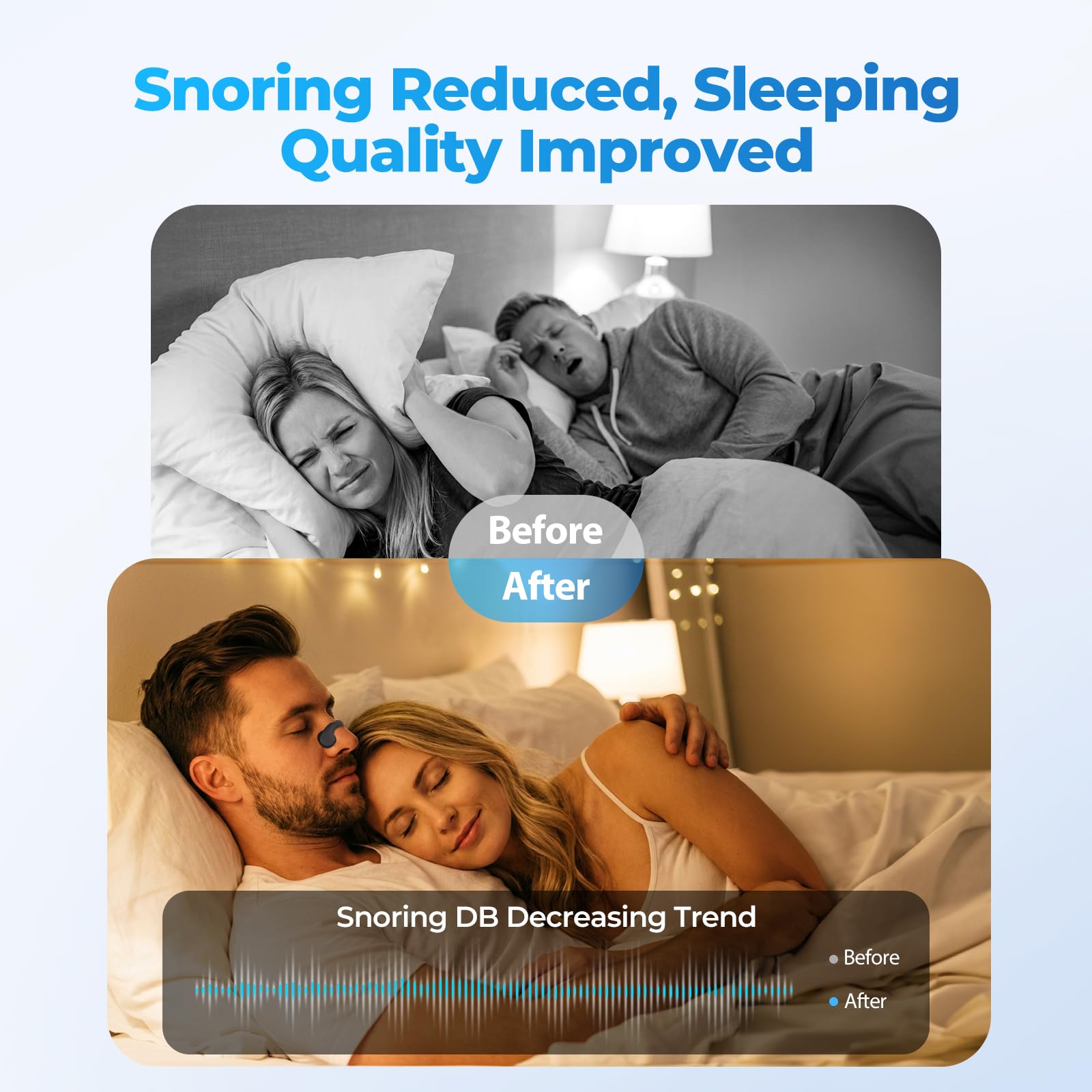 Nasal strips used for sleep and workouts Hyuxeo
