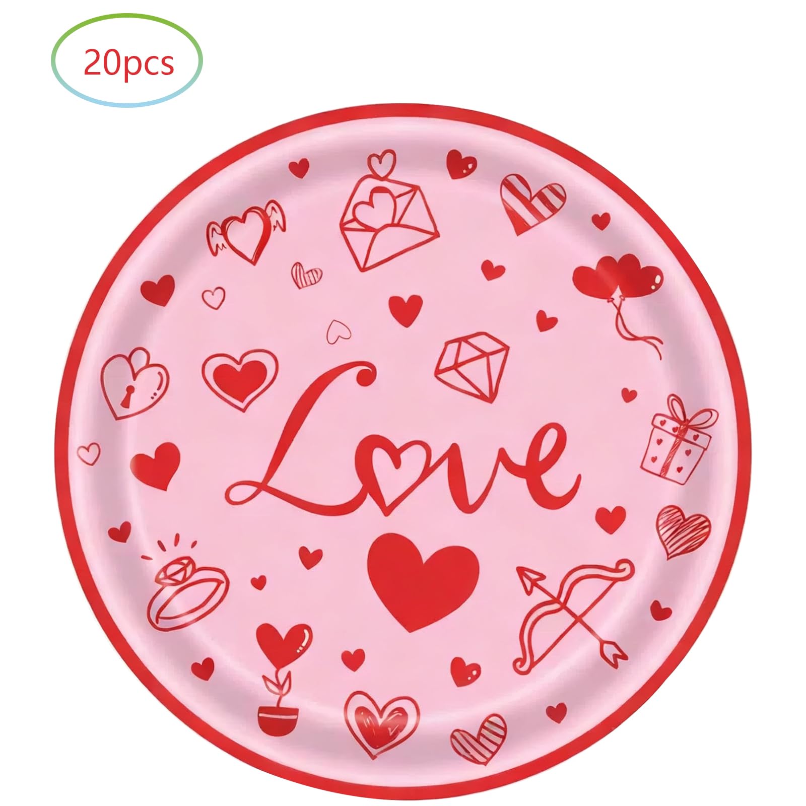 Hzleyw valentines day napkins