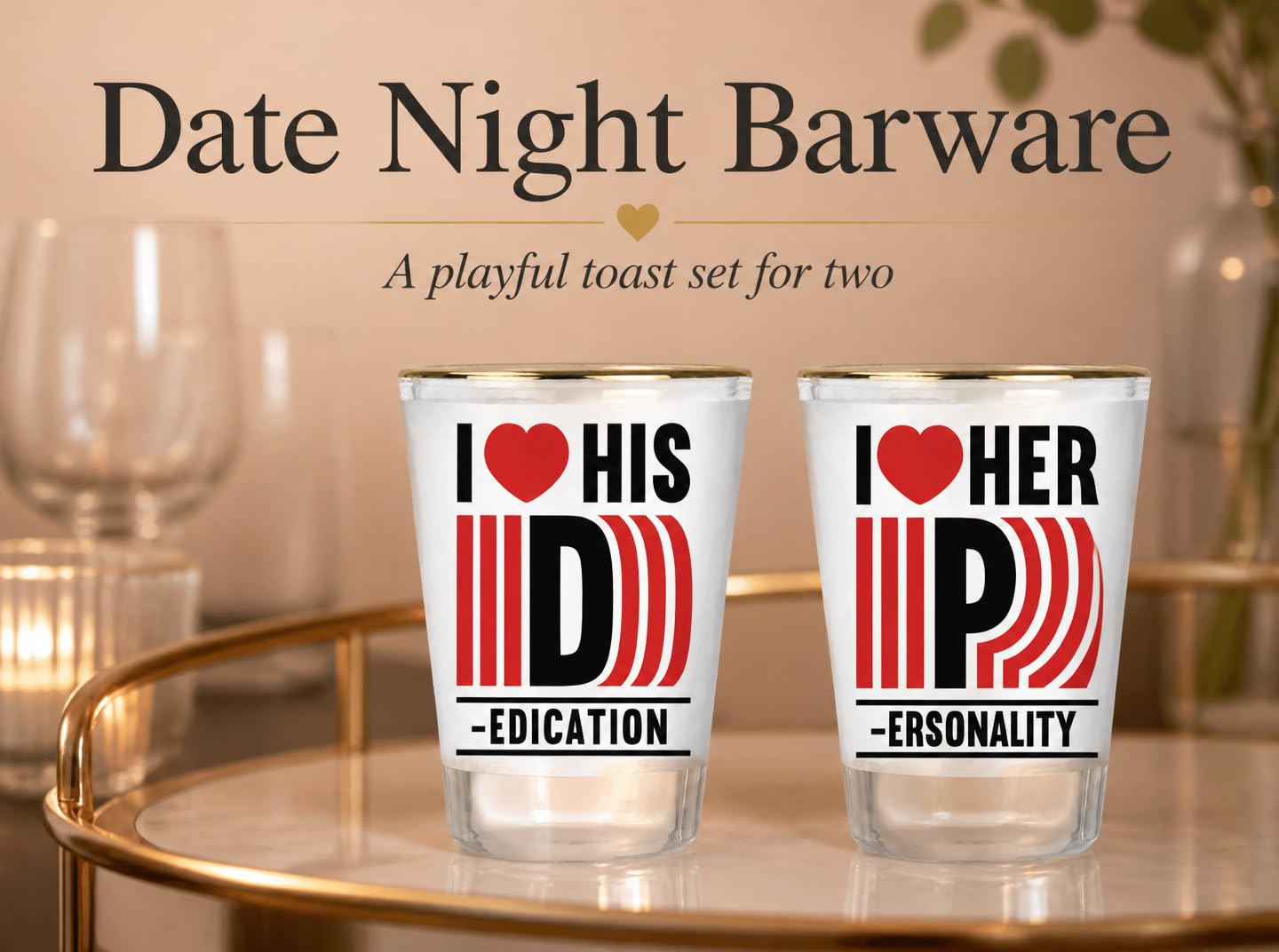 Dishwasher safe and fade-resistant printed glasses
