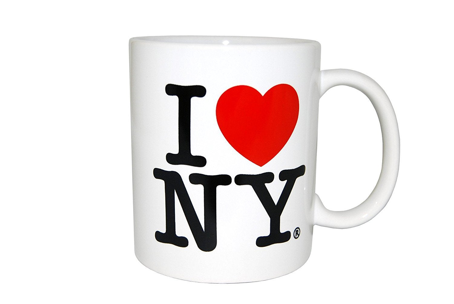 I Love New York Colorful Mugs 11oz double sided white
