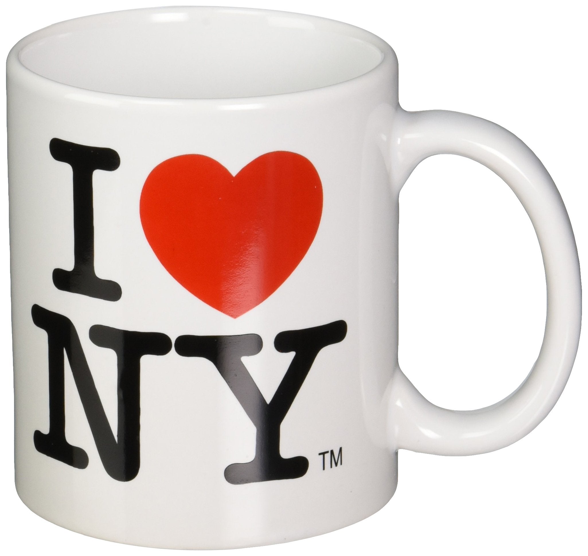 I Love NY Mug White Ceramic 11oz