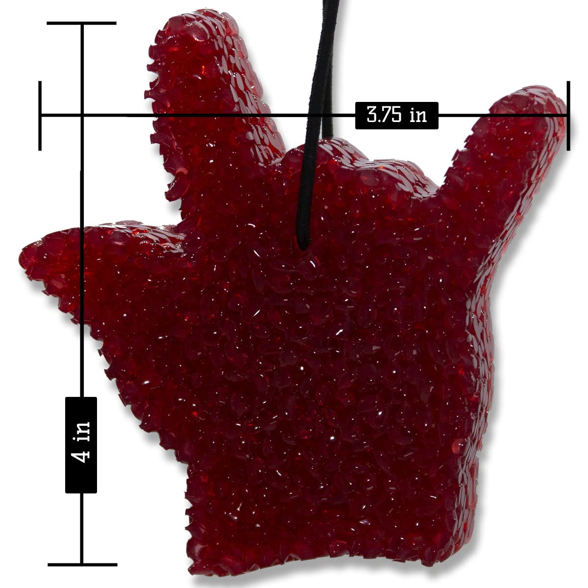 USA Made in Texas freshie for car use Red Hot Leather