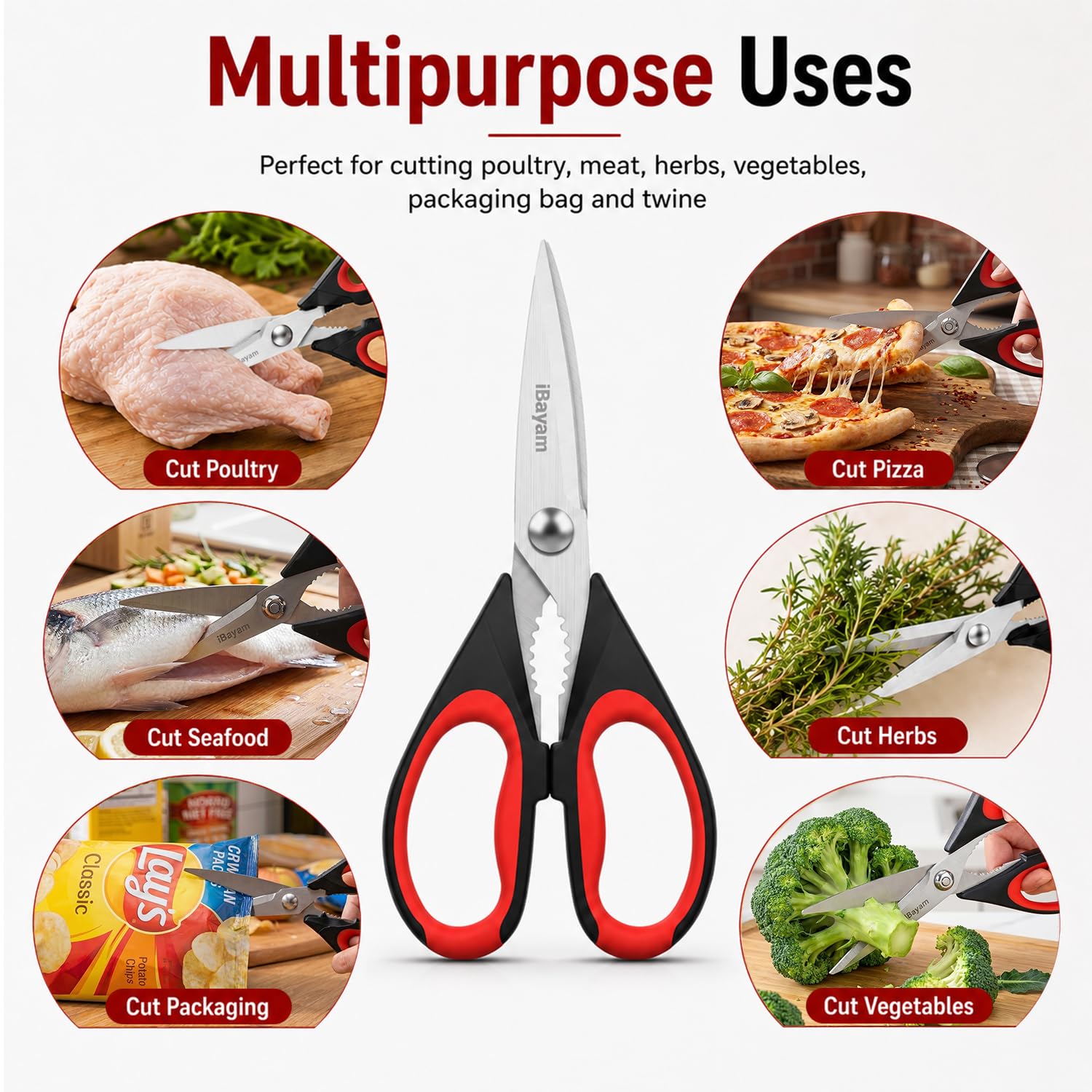iBayam protective sheath for kitchen scissors