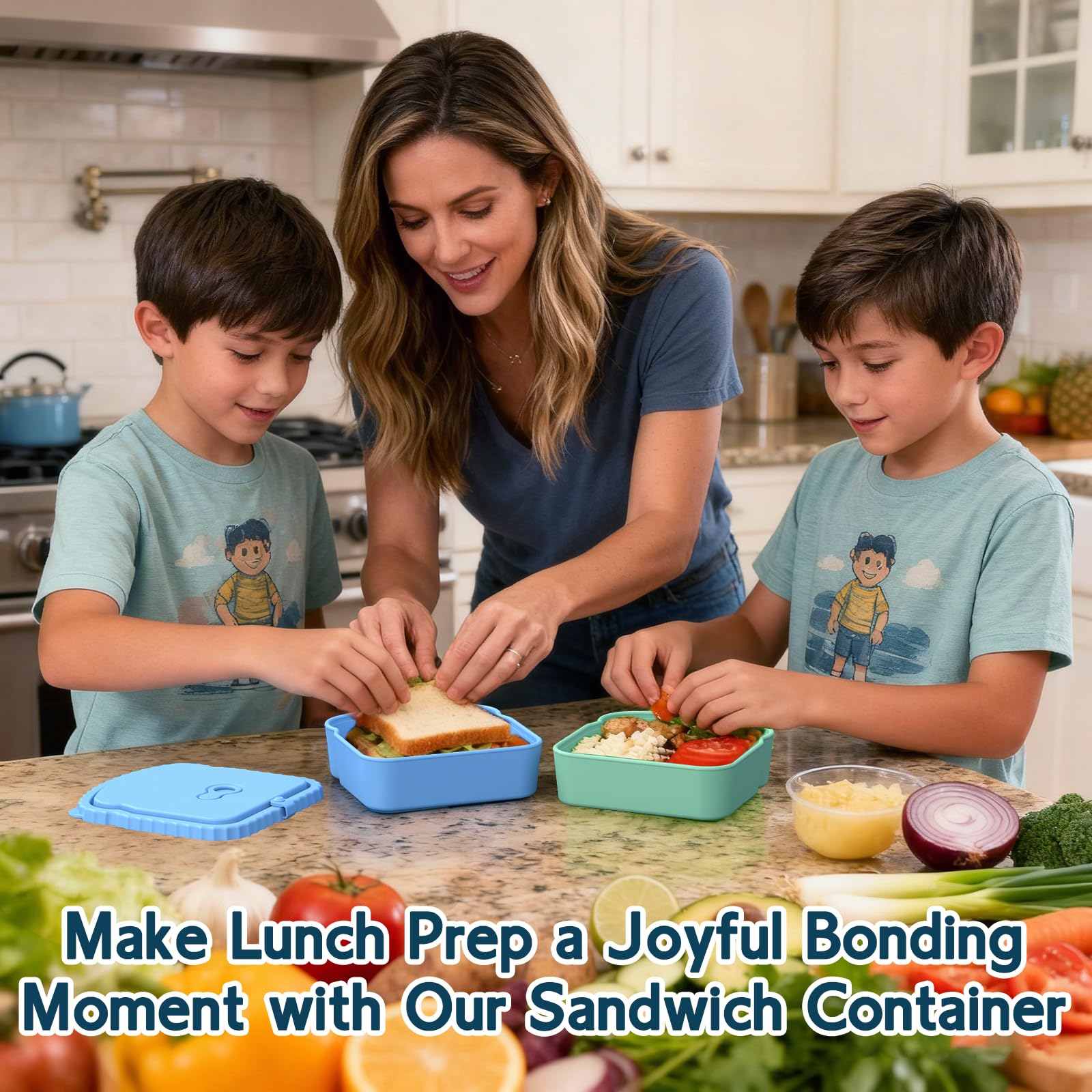 ICEROYCE side utensil holder lunch container