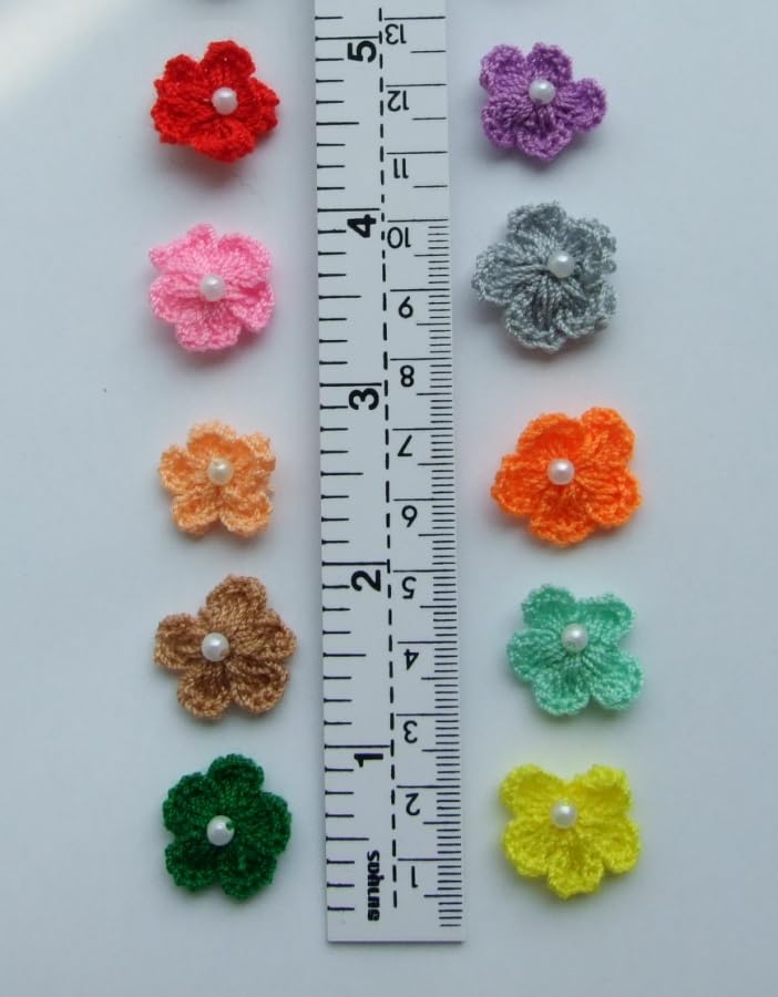 Flower embellishments for craft projects