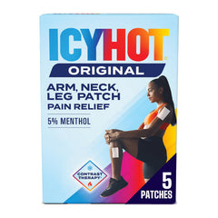 Icy Hot original pain relief patch 5 count pack