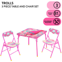 Idea Nuova Trolls chair for kids in a set