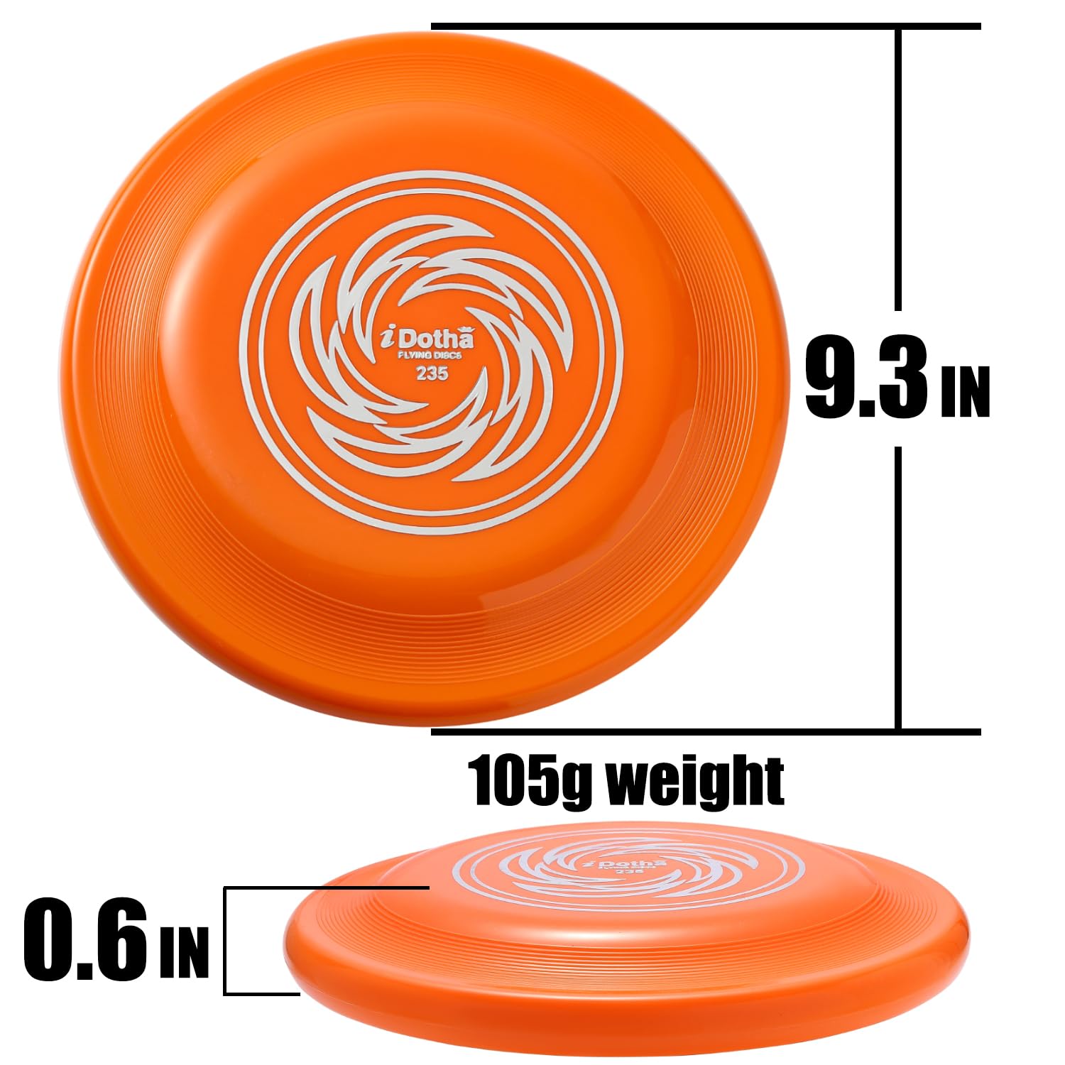 lightweight portable flying disc ideal for training